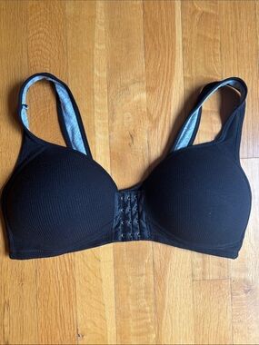 Black Front-Closure Wireless Bra - Women Intimates & Sleepwear